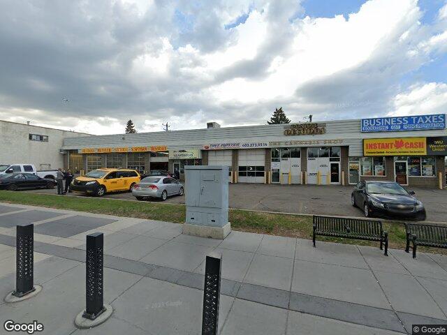 Street view for Prairie Records, 4420 17 Ave. SE, Calgary AB