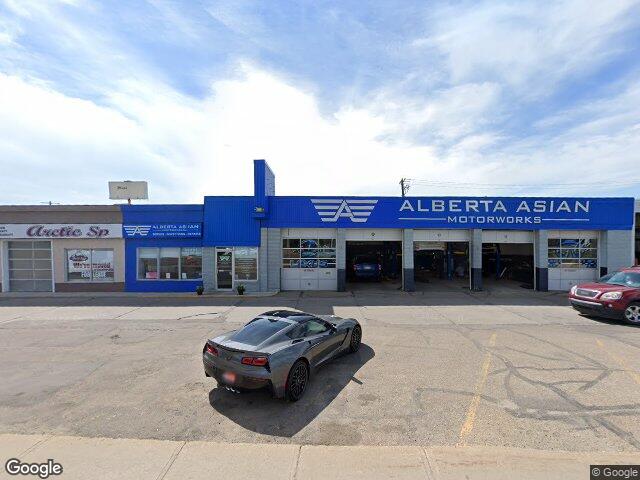 Street view for River Cannabis, 3-5804 50 Ave., Red Deer AB