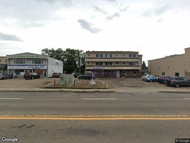 Street view for Smokey's, 7223 101 Ave. NW, Edmonton AB