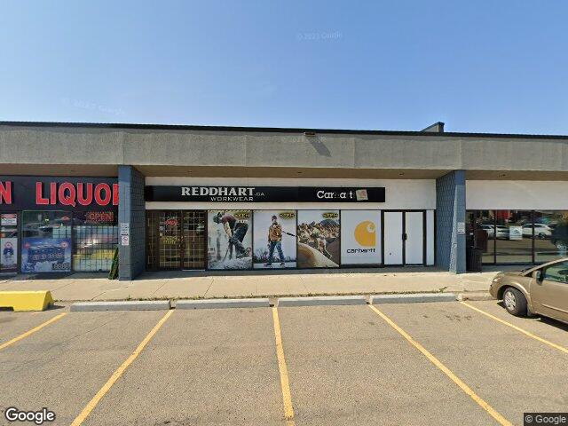 Street view for Spiritleaf Argyll Plaza, 9941 63 Ave. NW, Edmonton AB