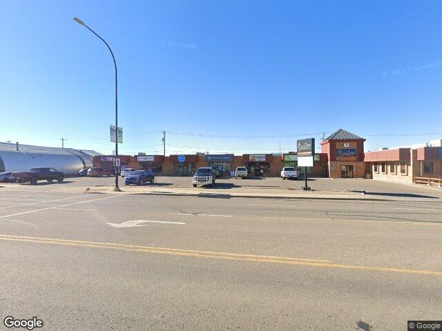 Street view for Spiritleaf Brooks, 4-715 2 St. West, Brooks AB