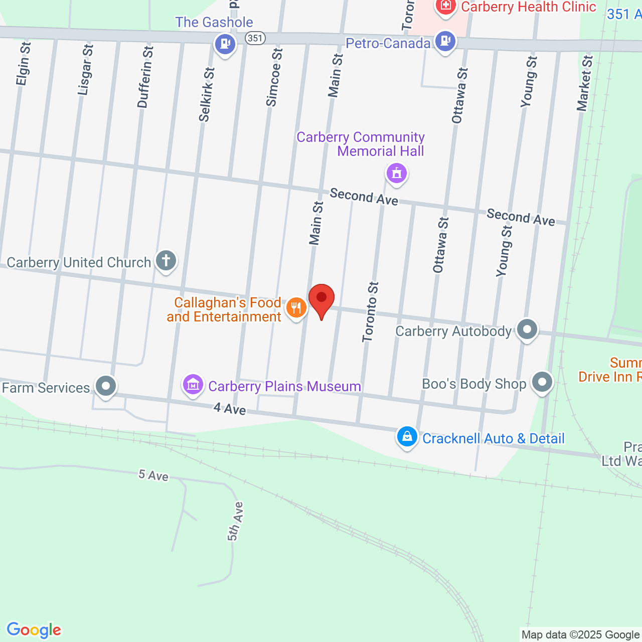 Street map for Grand Park Camrose Cannabis, 6018 48 Ave, Camrose AB