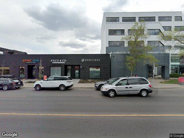 Street view for Spiritleaf Centre St, 1020 Centre St N Unit 4, Calgary AB
