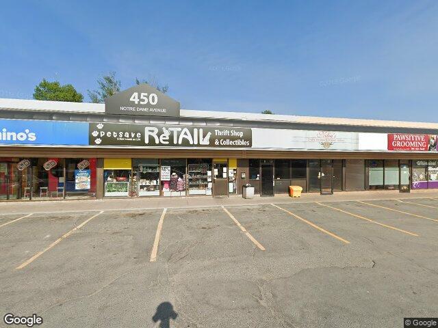 Street view for Pop's Cannabis Co., 450 Notre Dame Ave Unit 105B, Sudbury ON