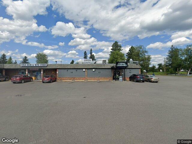 Street view for Cosmic Cannabis, 1724 Strathcona Ave, Prince George BC