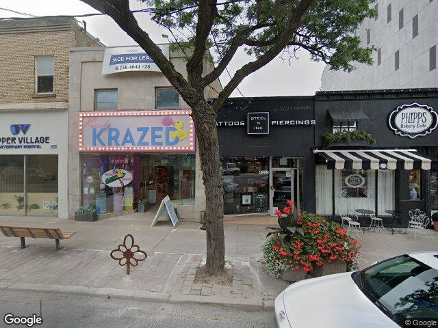 Street view for Cann6ix, 424 Eglinton Ave W, Toronto ON