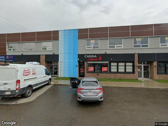 Street view for Canna Cabana, 10573 114 St. NW, Edmonton AB