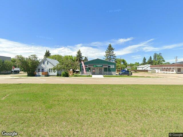 Street view for The Green Box Lacombe, 4806 Highway 2A, Lacombe AB