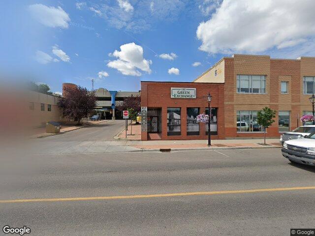 Street view for The Green Exchange, 328 South Railway St. SE, Medicine Hat AB