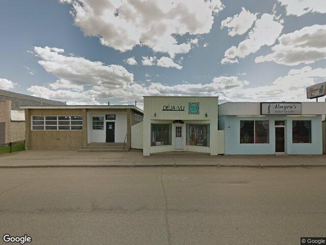 Street view for The Potterie, 4905 55 Ave., Grimshaw AB