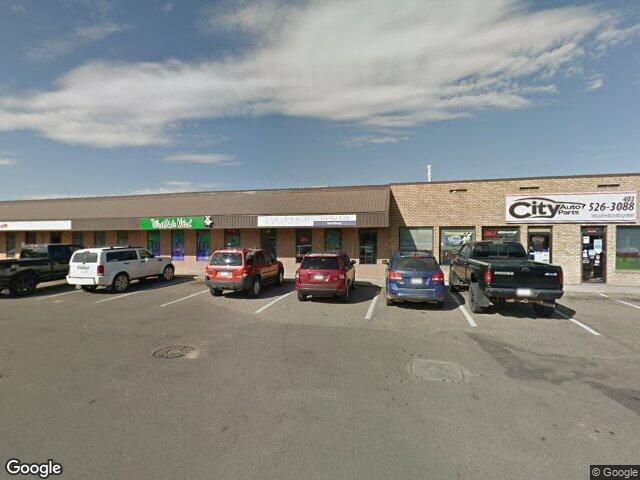 Street view for Westside Weed, 914 South Railway St. SE, Medicine Hat AB