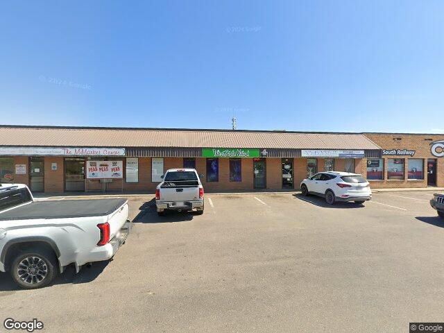 Street view for Westside Weed, 914 South Railway St. SE, Medicine Hat AB