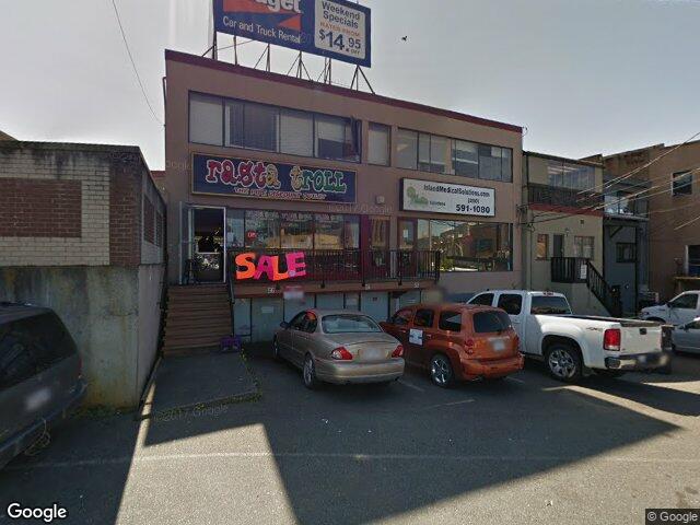 Street view for 19+ Cannabis Stores, 52 Victoria Cres, Nanaimo BC