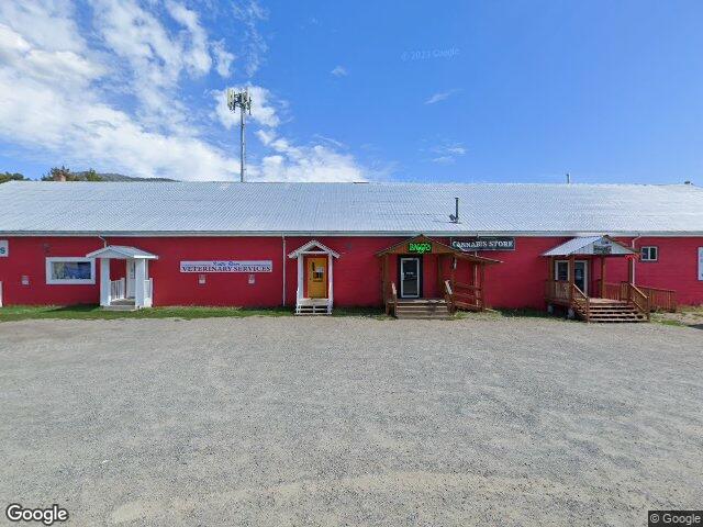 Street view for Baggy's Cannabis Store, 4-7480 4th St, Grand Forks BC