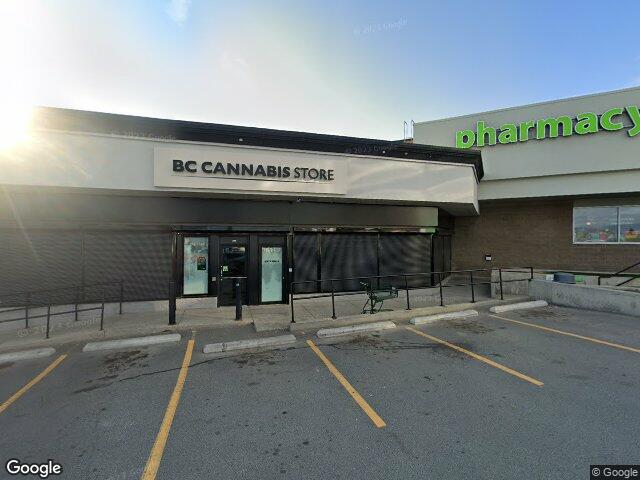 Street view for BC Cannabis Store Columbia Place, 200 - 1210 Summit Dr., Kamloops BC