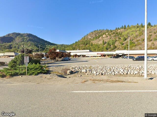 Street view for BC Cannabis Store Waneta Place, 122 - 8100 3B Hwy, Trail BC