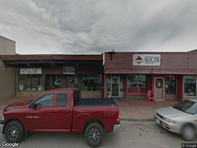 Street view for BC Cannabis Store Vanderhoof, 2444 Burrard Ave, Vanderhoof BC