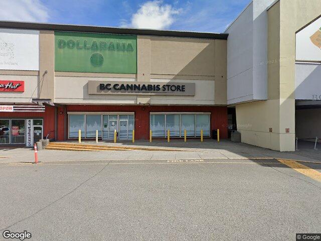Street view for BC Cannabis Store Boitanio Mall, 850 Oliver St., #130, Williams Lake BC