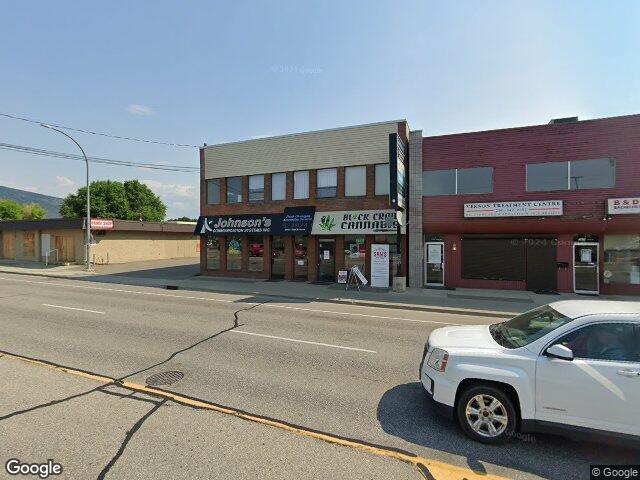 Street view for Black Crow Cannabis, 2808A 48 Ave, Vernon BC