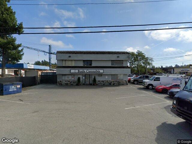 Street view for Buds Cannabis, 100-6765 Veyaness Rd., Saanichton BC