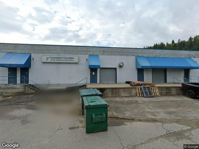 Street view for Cannabis Corner, 630 17th St., Unit 120, Castlegar BC