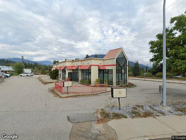 Street view for CannaLand Cannabis, 595 18 St, Castlegar BC