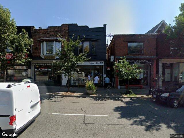 Street view for Blackstar Cannabis, 985 Dovercourt Rd, Toronto ON