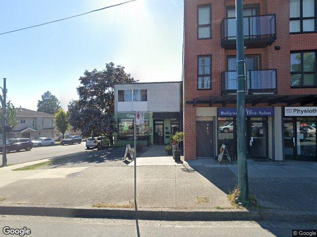 Street view for Camino Cannabis, 7291-7289 Fraser St, Vancouver BC