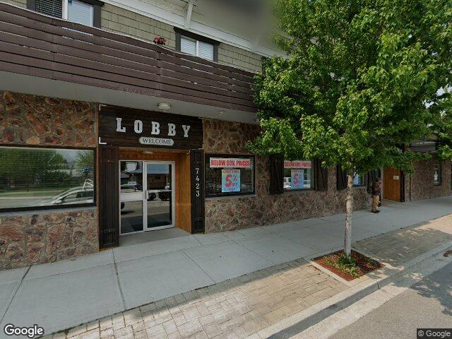 Street view for GP Cannabis Store, 7423 Frontier St, Pemberton BC