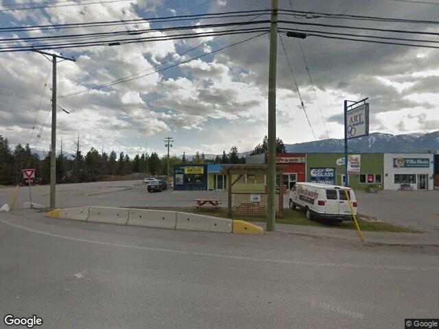 Street view for Invermere Cannabis Store, 4884 Athalmer Rd, Invermere BC