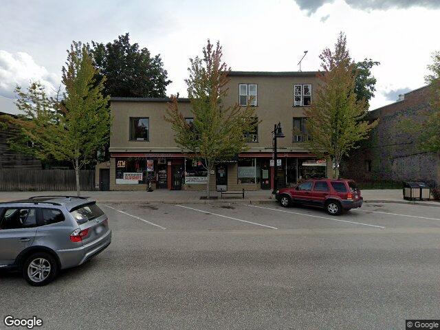 Street view for Jeffrey's Cannabis Shop, 2123 Columbia Ave., Rossland BC