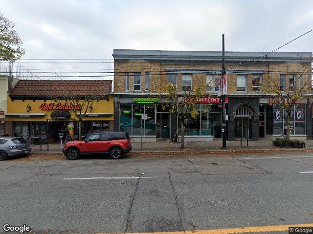 Street view for KushKlub, 1735 Commercial Dr., Vancouver BC