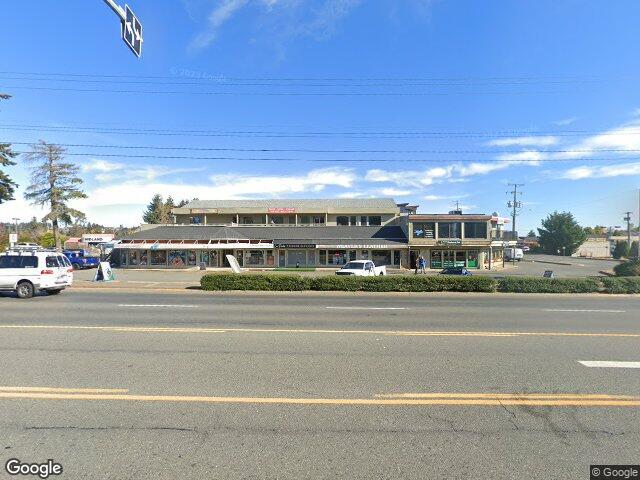 Street view for La Pachi Premium Cannabis, 103-2270 Cliffe Ave, Courtenay BC