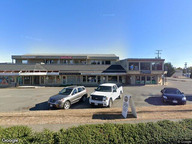 Street view for La Pachi Premium Cannabis, 103-2270 Cliffe Ave, Courtenay BC