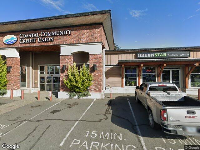 Street view for Greenstar Cannabis Company, 4-2253 South Island Highway, Campbell River BC