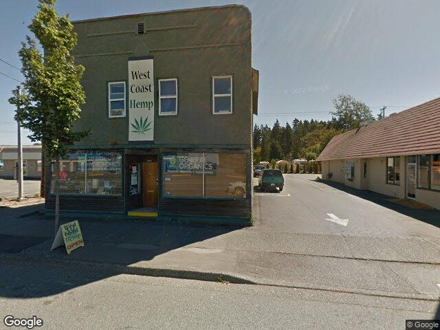 Street view for Aaram Cannabis, 3473 3rd Ave., Unit 3, Port Alberni BC