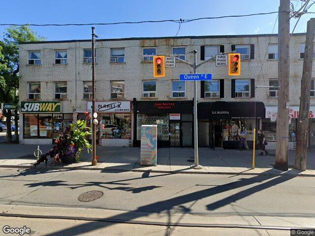 Street view for Cerenibis Canada, 2225 Queen St E, Toronto ON