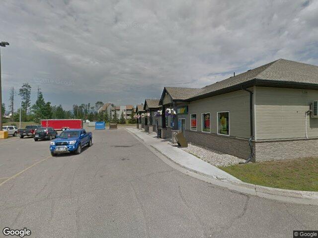 Street view for Ridge Cannabis Products, 101-320 Iles Way, Tumbler Ridge BC