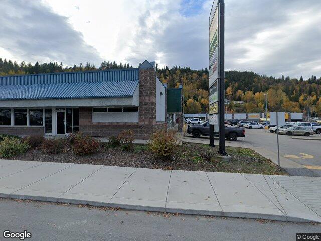 Street view for Spiritleaf Castlegar, 114-1502 Columbia Ave, Castlegar BC