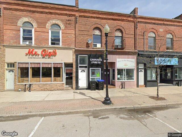 Street view for Cannabis Xpress, 8 Main St W, Beeton ON