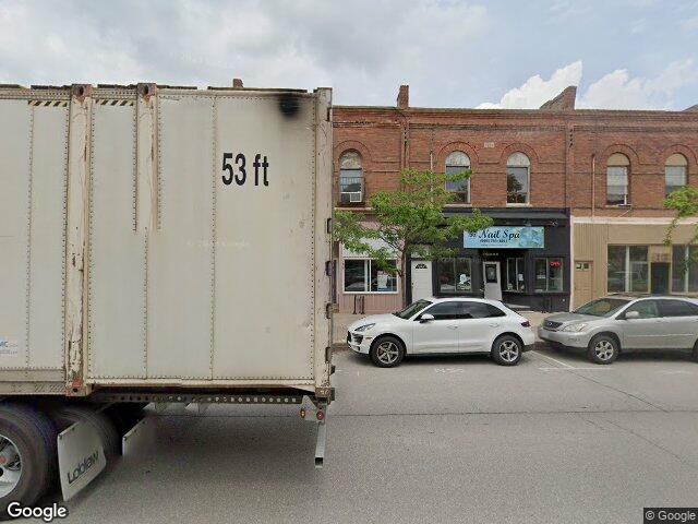 Street view for Cannabis Xpress, 8 Main St W, Beeton ON