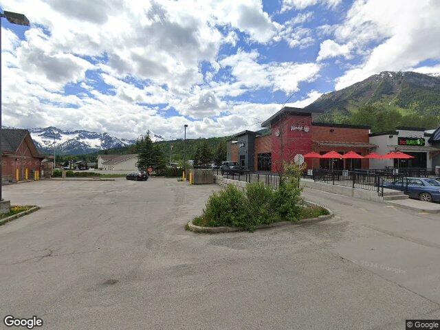 Street view for Summit Cannabis Co, 1721 9 Ave, Fernie BC