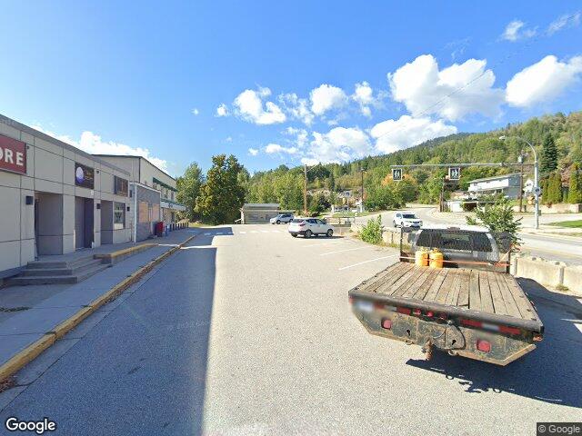 Street view for Green Pineapple, 870 B Schofield Hwy, Trail BC