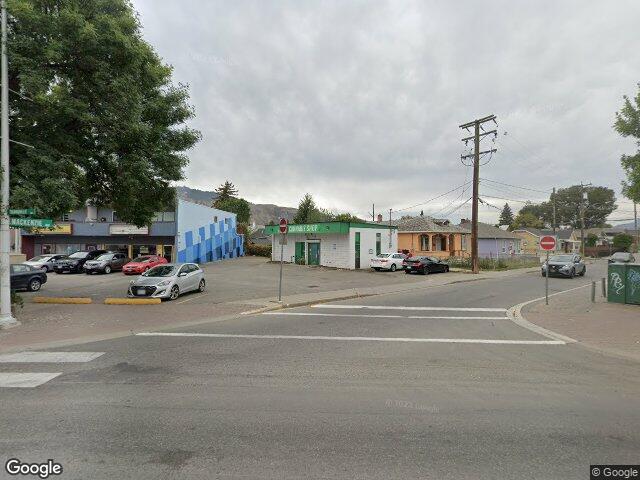 Street view for The Shore Cannabiz Shop See our website for Home Delivery and Pick Up, 399 Tranquille Rd, Kamloops BC