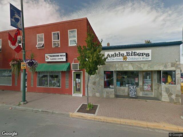 Street view for Fire & Flower Cannabis Co. Swan River, 526 Main St., Swan River MB