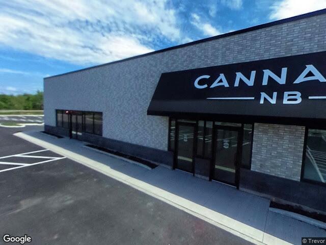 Street view for Cannabis NB Moncton, 40 Wyse St, Moncton NB