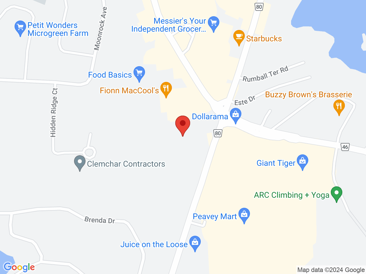 Street map for Canna Cabana Sudbury, 2019 Long Lake Rd. Unit B, Sudbury ON