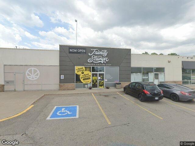 Street view for Friendly Stranger Plains Rd., 1025 Plains Rd. E, Burlington ON