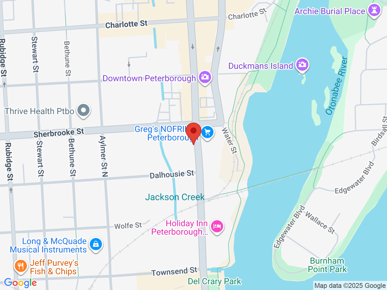 Street map for Growers Retail Peterborough, 