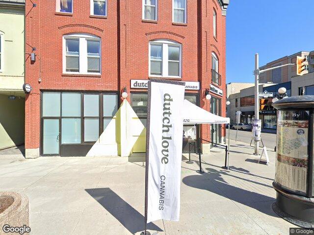 Street view for Bluebird Cannabis Co., 121 Clarence St., Ottawa ON